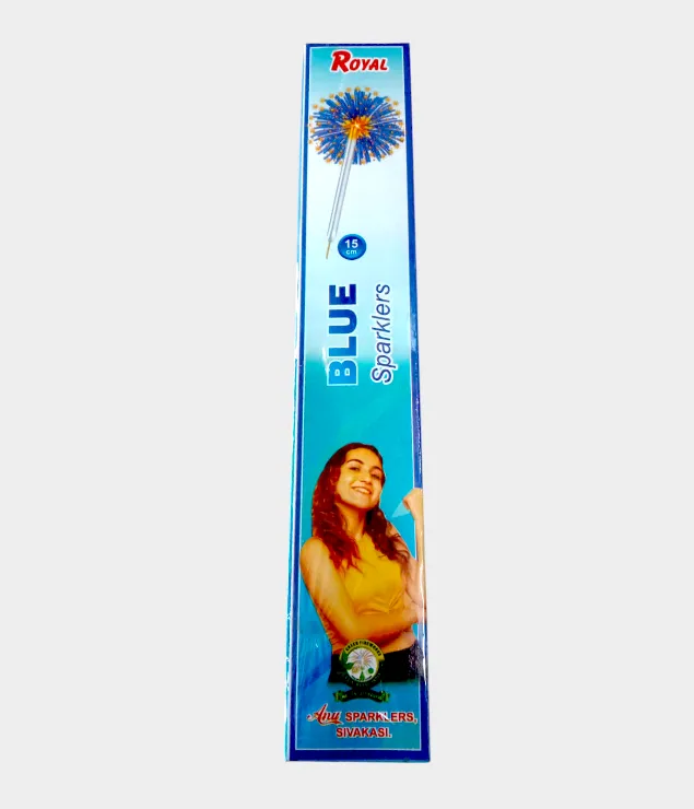 #30 15 cm Blue Sparklers